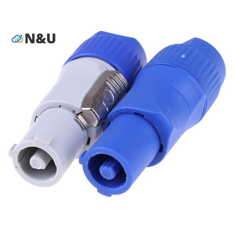 N&U 1 ชิ้น Power Con Connector NAC3FCA 20A AC Cable Connector 250V 3 ขาปลั๊กชาย
