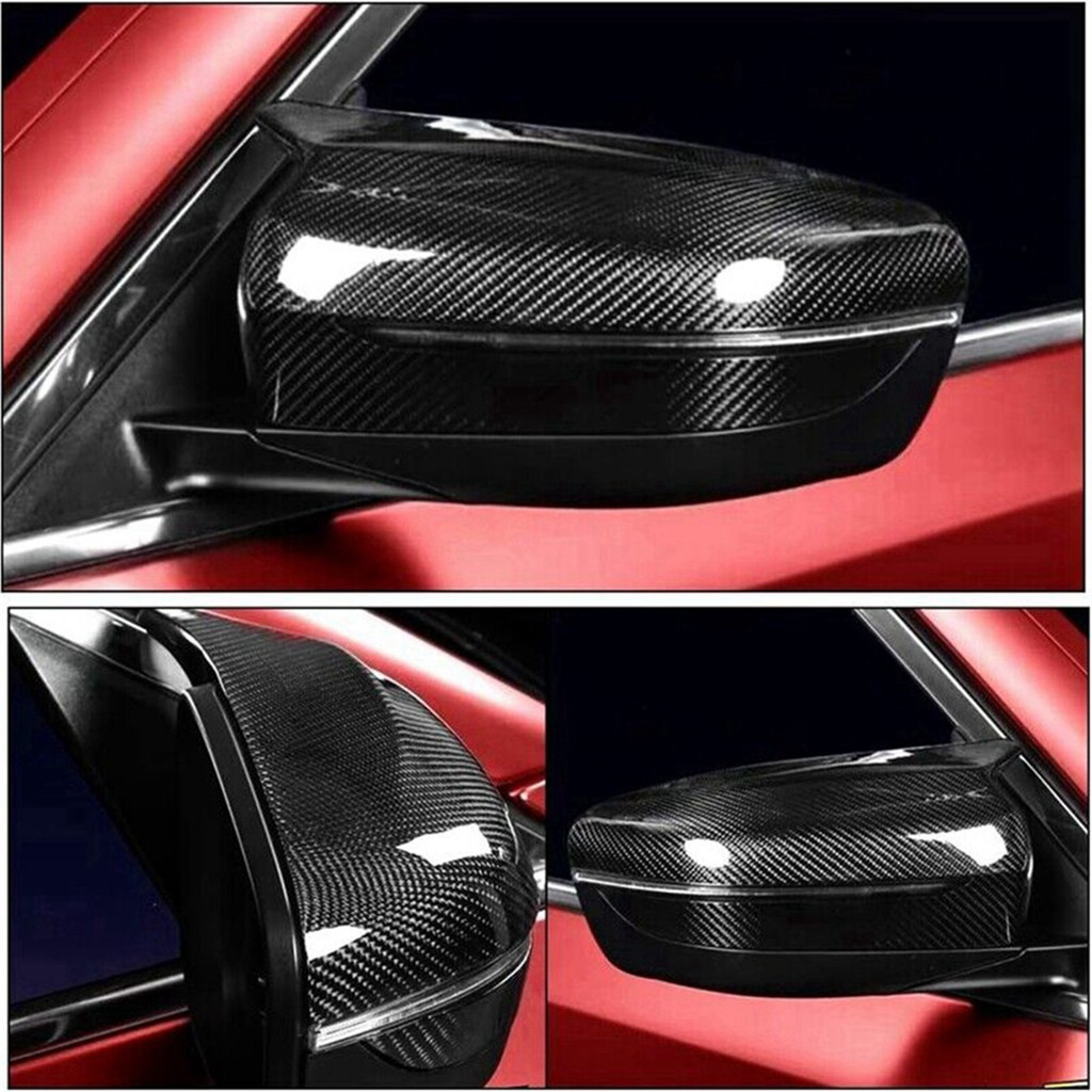 สําหรับ BMW F90 M5 F91 F92 M8 2018-2022 คาร์บอนไฟเบอร์กระจกมองหลังเพิ่ม