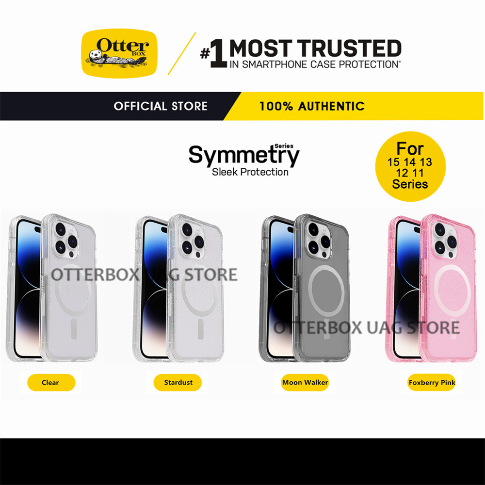เคส OtterBox รุ่น Symmetry with Magnetic - iPhone 17 16 15 Pro Max / 17 16 15 Pro / 17 Air / 16 15 14 Plus / 17 16 15 / 15 14 Pro Max / 15 14 Pro / 13 12 Pro Max / 13 12