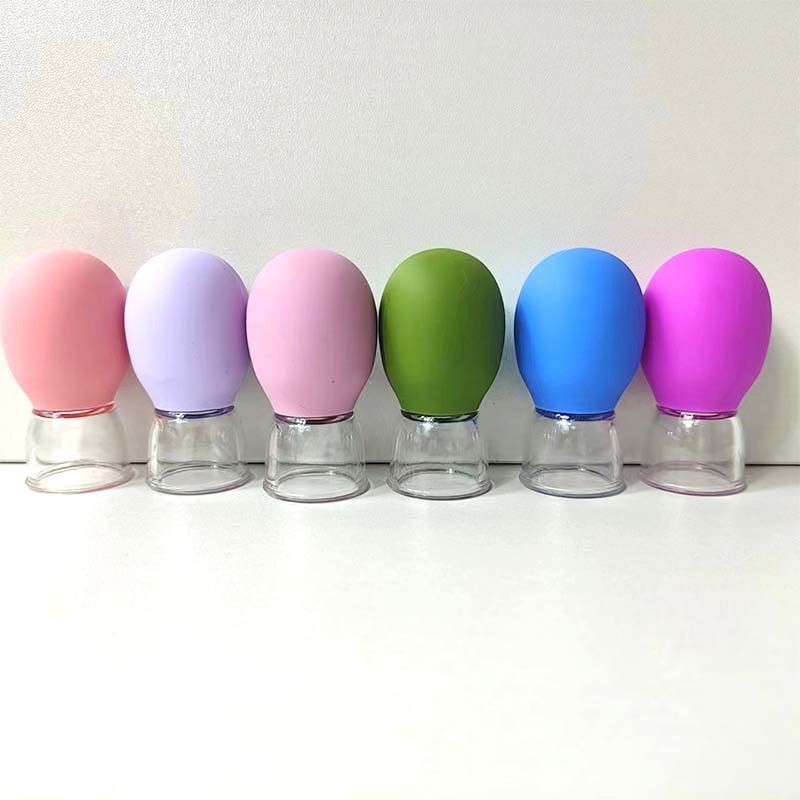[คลังสินค้าพร้อม] Tube Cup Cup Cup Cupping Silicone Beauty Cupping Device Eye Tube Conditioning Mois