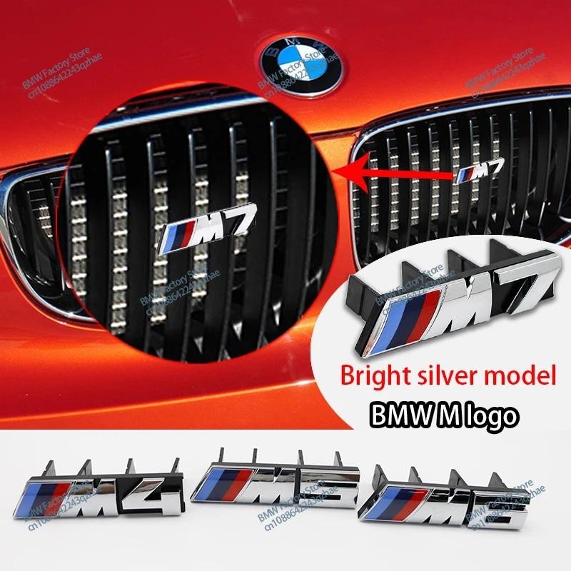 3D รถด้านหน้า Grille Emblem Decor อุปกรณ์เสริมสําหรับ M1 M2 M3 M4 M5 M6 M7 M8 E92 E93 F36 G01 G02 G0