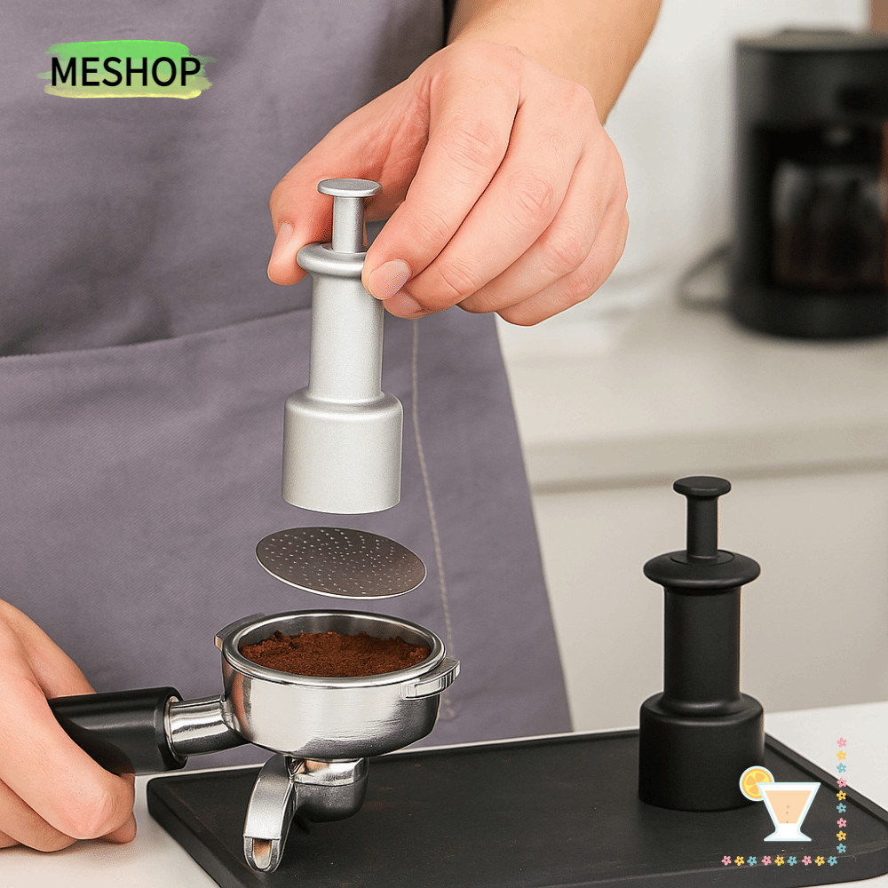 MESHOPTH ดูดกรองกาแฟ, ผงฟรีแม่เหล็กกาแฟ Puck หน้าจอดูด, มืออาชีพกดประเภทแบบพับเก็บได้แม่เหล็กดึงดูด Cafe Supplies