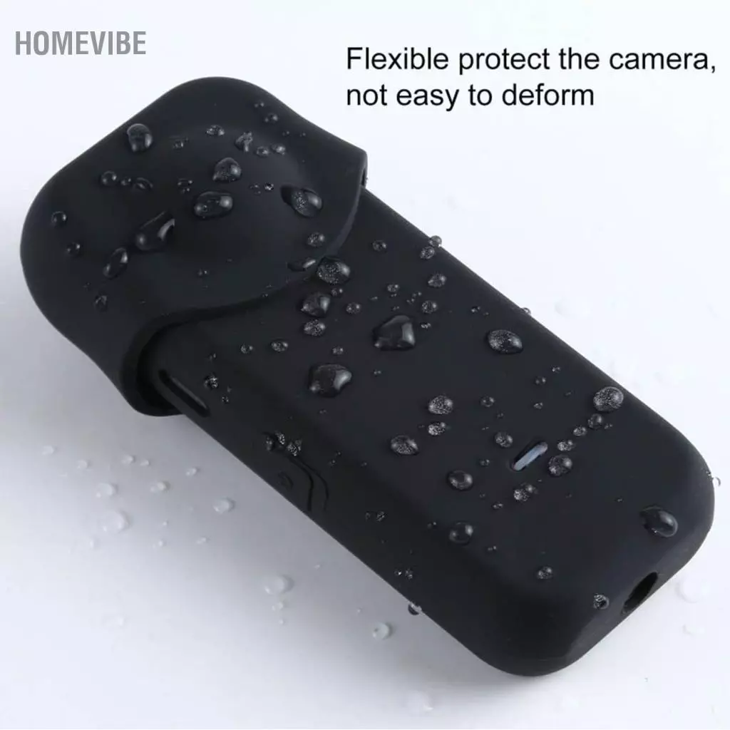 HomeVibe PULUZ เคสซิลิโคนพร้อมฝาครอบเลนส์สำหรับ Insta360 ONE X2 thumbnail 4