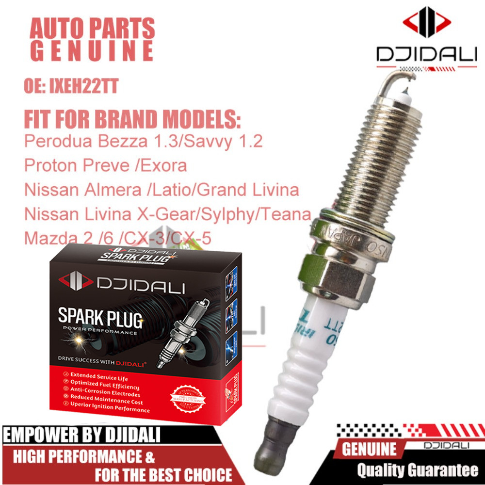 หัวเทียน iridium tt ixeh22tt (4 ชิ้น) forbezzasavvy preve exora almera sylphy teana mazda