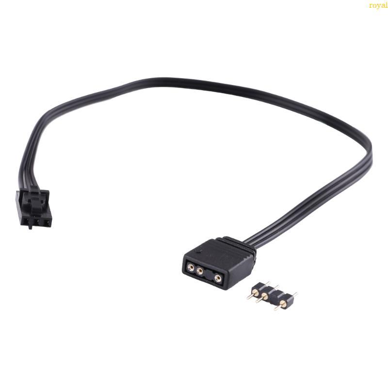 (ส่วนลดสูง)oyalking.th สายเคเบิลอะแดปเตอร์ ARGB ที่ปรับแต่งได้สําหรับ Corsair QL LL120 ICUE Lighting