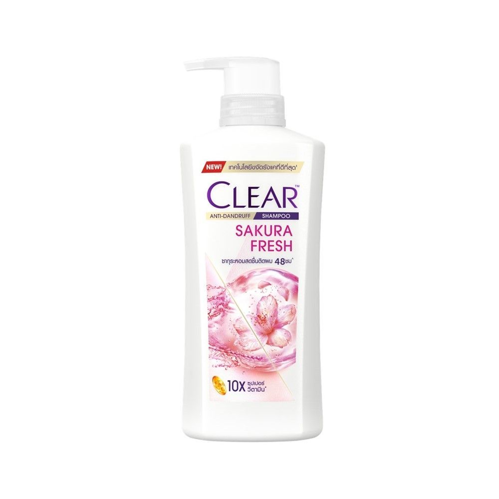[สินค้าส่งด่วน] เคลียร์ แชมพู ซากุระ เฟรช 370 มล. CLEAR SHAMPOO SAKURA FRESH 370 ML. ราคาถูก Shopee Lazada