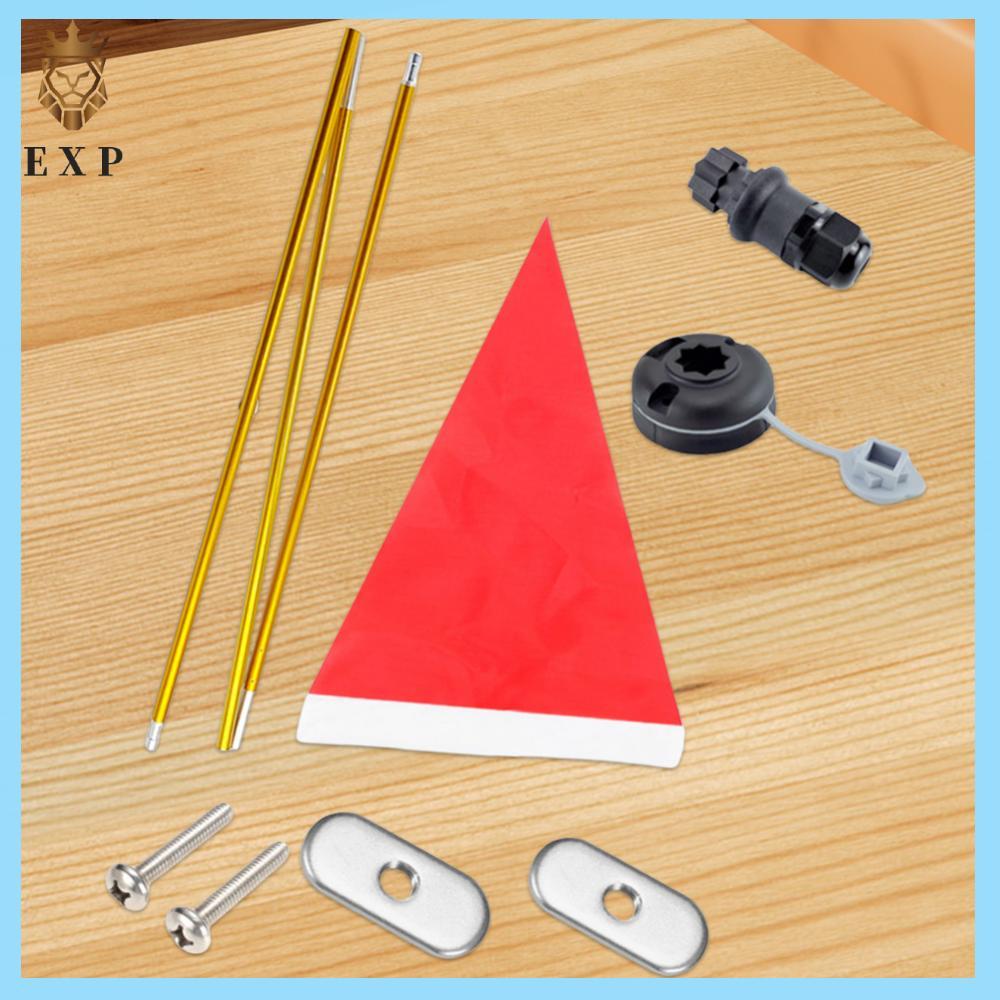 [explosion1.th] Kayak Flag Mount Kit พร้อมสกรูฐาน Kayak Safety Flag สําหรับเรือแคนู