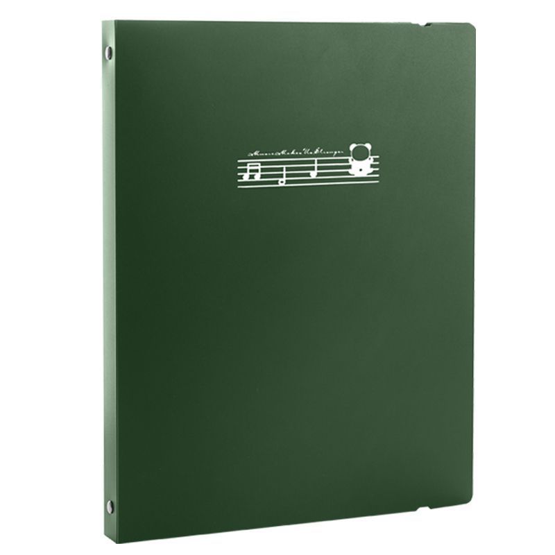 A4 ที่ถอดออกได้เพลง Score โฟลเดอร์หนังสือกีตาร์โปร่งใส Score เปียโน Score นักเรียน Edition โฟลเดอร์ 