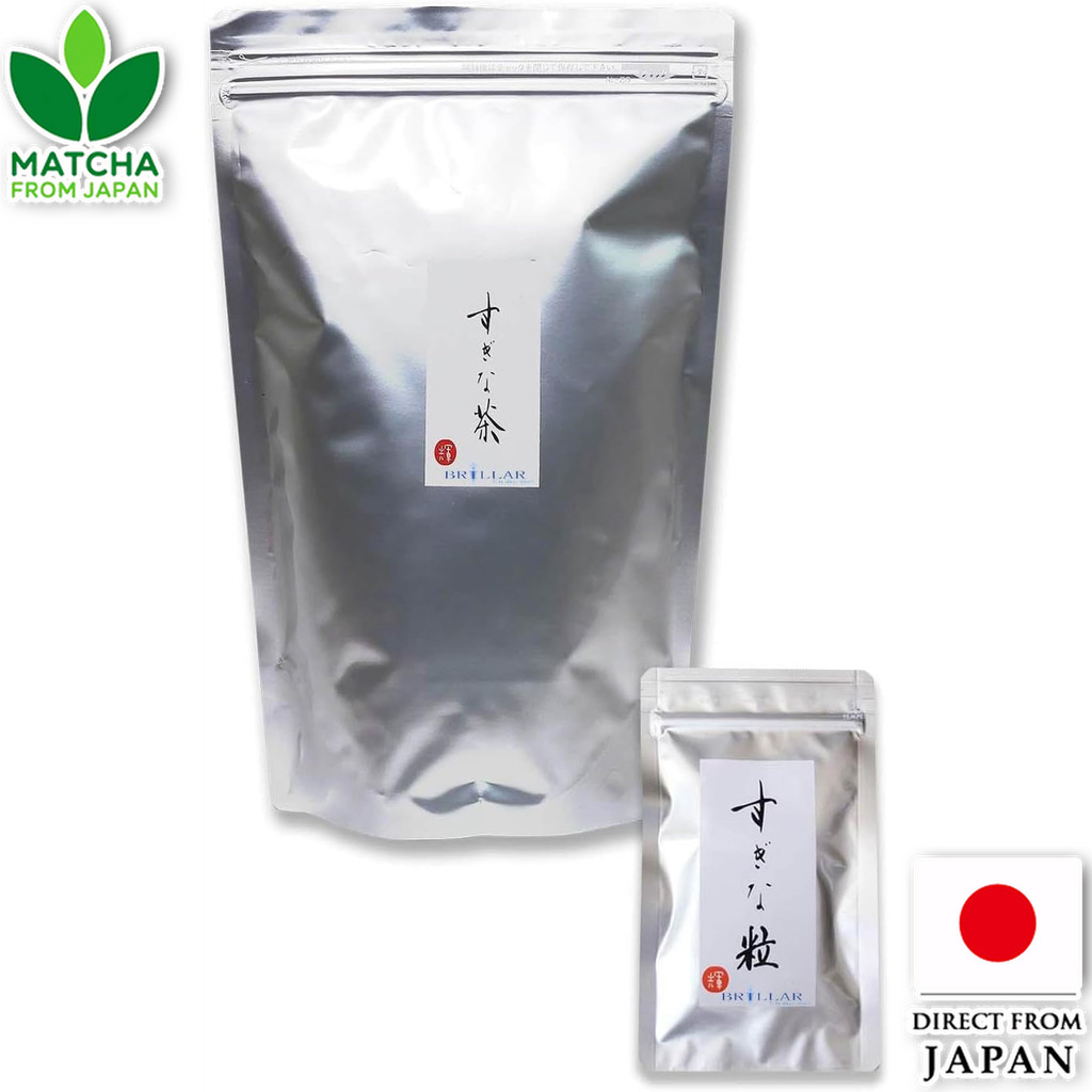 Yufuin Sugina Tea And Tablet Set Natural Taste Non-Roasted Sun-Dried