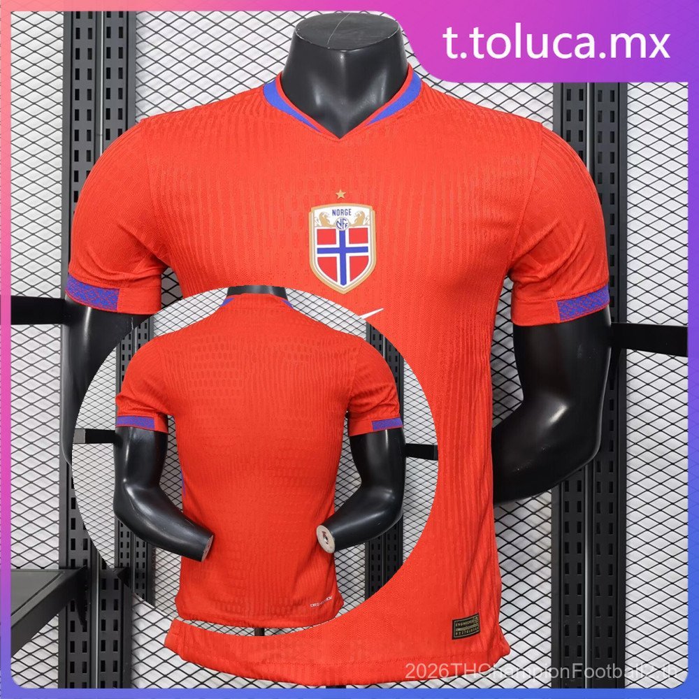 Player Version SSS+2025-26 นอร์เวย์ Home Jersey Player Version R1JP