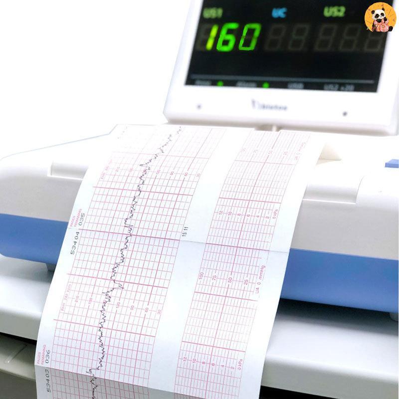 [CO] ECG EKG Machine 50mm*20m/80mm*20/110mm*20m 210mm*20m Electrocardiograph Thermal Printer Paper [