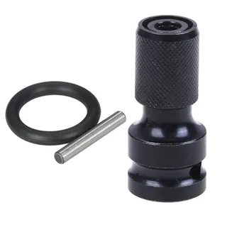 ข้อต่อแปลงบล็อกลม 1/2" เป็น 1/4" Hex Shank หัวแปลงสว่านกระแทก ใช้กับดอกไขควง ดอกสว่าน งานช่าง