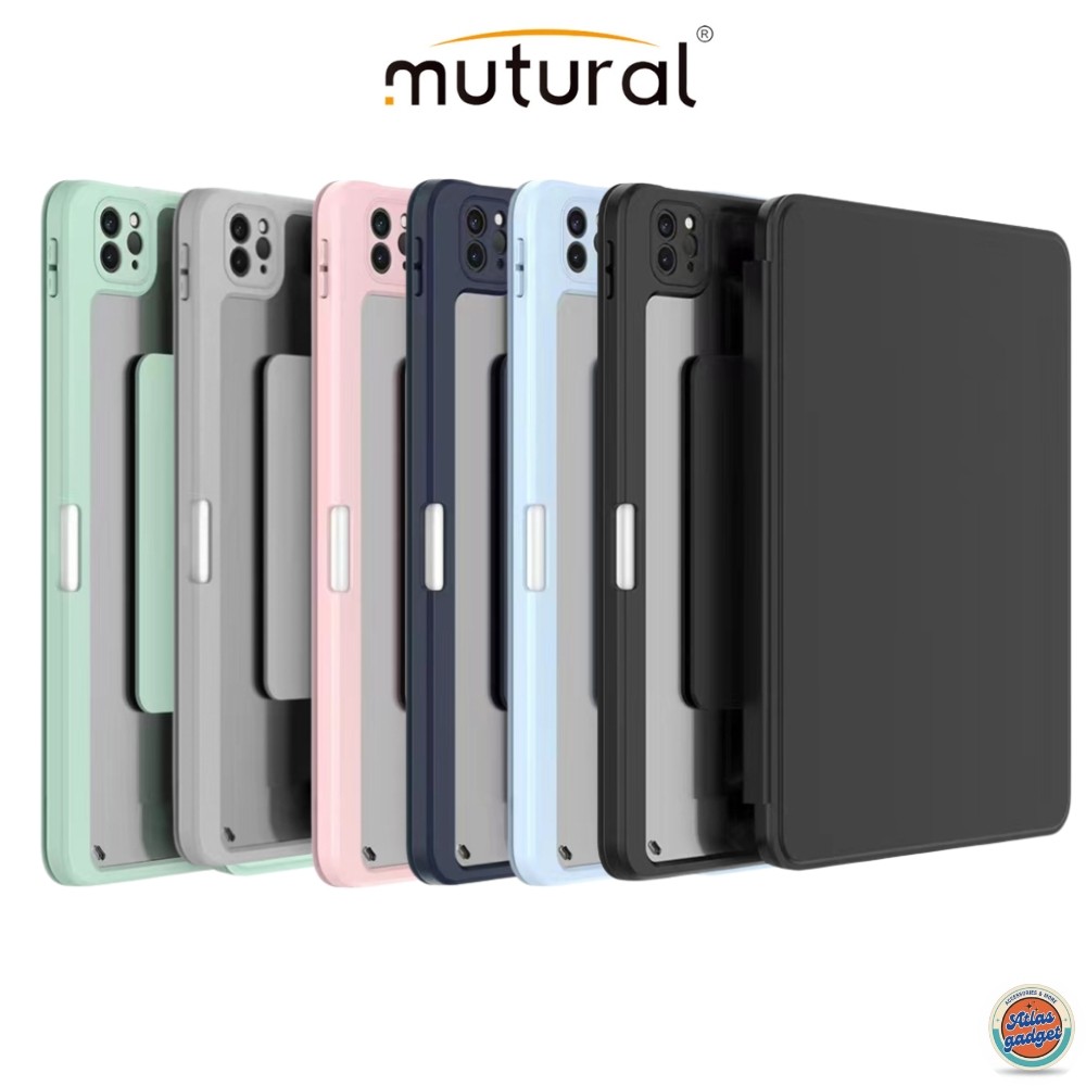 Mutural Jianshang เคส iPad Pro 11(M4/M5),Pro 13 (M4/M5),Pro 12.9 (20/21),Air 11 (24-25),Air 13 (M2/M