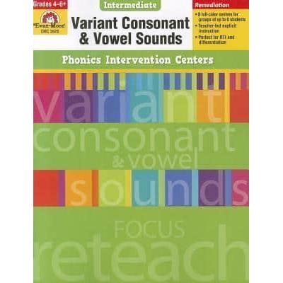 [BnB] เสียง Consonant และ Vowel USED เกรด 4-6+: ระดับกลางโดย Camille Liscinsky (มือสอง: ดีมาก)