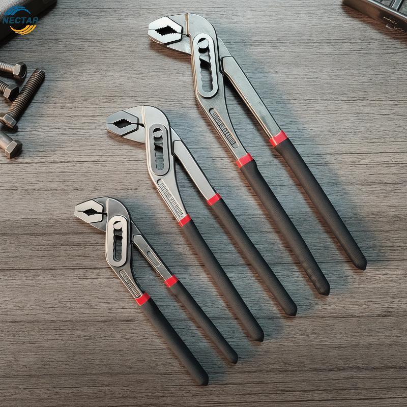 TAR 12 นิ้วช่างไฟฟ้าปั๊มคีมกาวลื่นออกแบบ Heavy Duty สําหรับ Professional Wire Gripping ks N