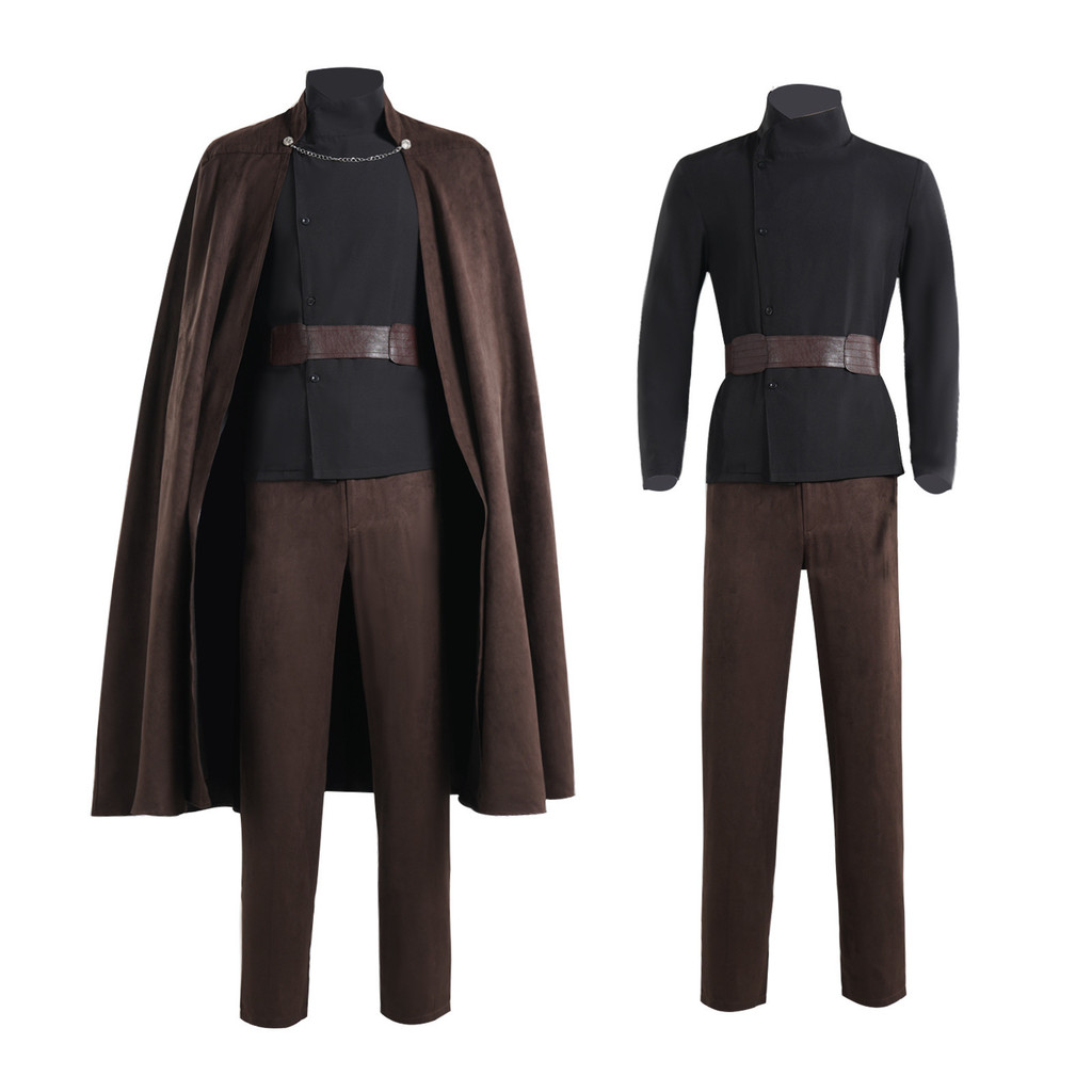Star Wars cosplay costume Count Dooku movie character medieval role-playing cosplay