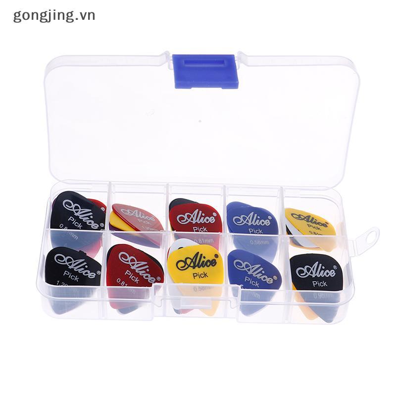 Gongjing 30 กีตาร์ Pis Acoustic Electric Bass Pic Plectrum Mediator เครื่องดนตรี VN