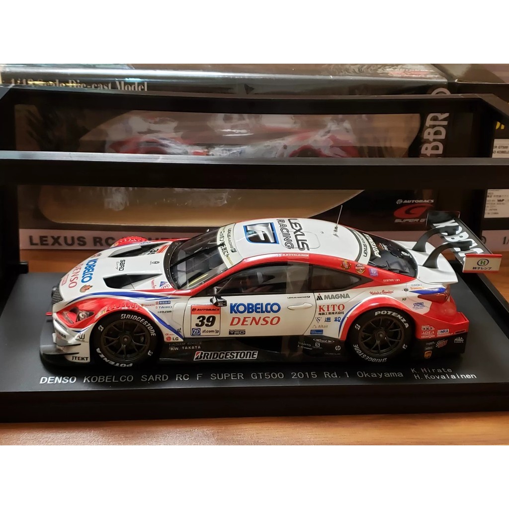 [ใหม่ในเดือนพฤษภาคม]% jj1/18 ebbro rc f gt500 2015 RCF Lexus 1: 18 รถรุ่น 2015 rd.1 kzamaDenso Kobel