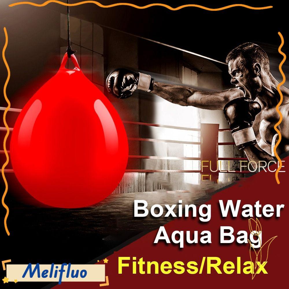 MELIFLUO Aqua Punching Bag, PVC Boxing Practice Boxing Water Aqua Bag, Fashion Hanging Heavy Duty Re