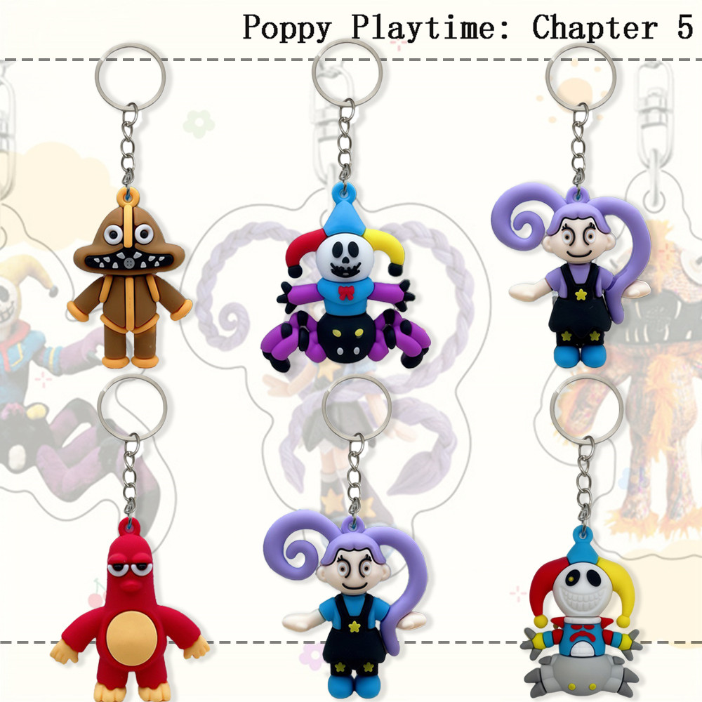 พวงกุญแจอะคริลิค Lily Lovebraids ต้นแบบ Chumpkins จี้ Key แหวน Poppy Playtime 5 ของเล่นของขวัญ