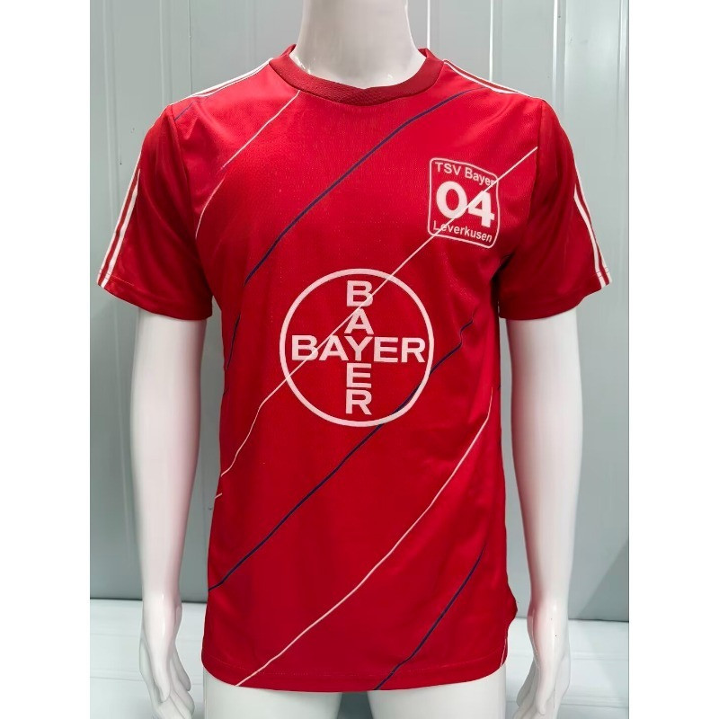87-88 LA Cosens Home Red Retro Short Sleeve High-Quality Football Jersey S-XXL