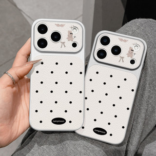 Mobile Phone Cases for iPhone 11 13 15 17 casing iPhone X XR 12 13 14 15 16 17 Pro Max Case Anti-Lost Strap Upgrade Leather Cover Painted Skin 