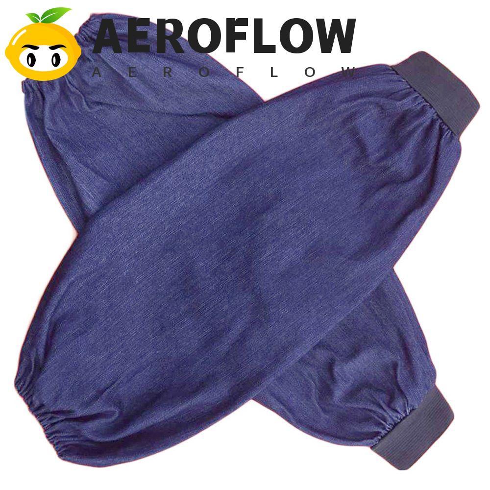 AEROFLOW ปลอกแขนยาวตัดทนช่างเชื่อม Blue Safety Oversleeve