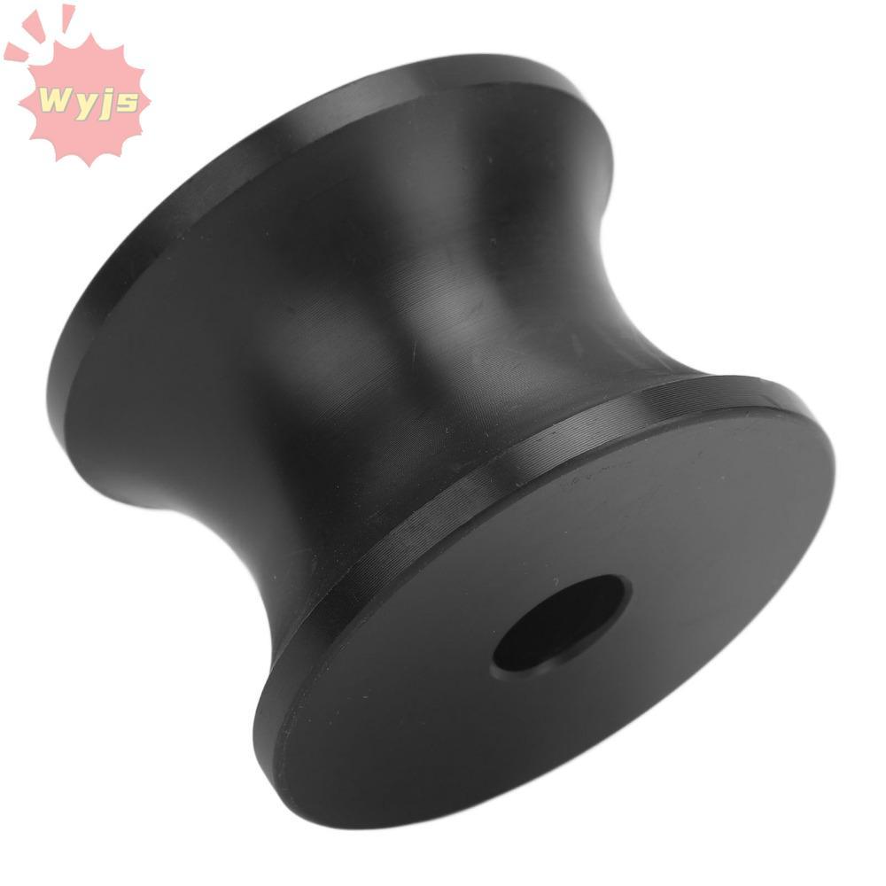 WYJS Boat Trailer Roller, 75*86 มม.สีดํา Bow Roller, เรือยอชท์เรือรถพ่วง 40*49 มม.Shock Proof 60*45 