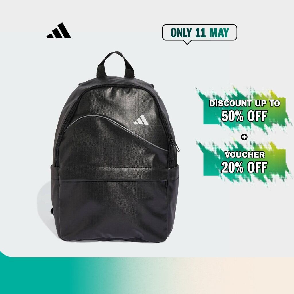 Adidas Lifestyle adidas Glow Backpack ผู้หญิง สีดํา JX4031