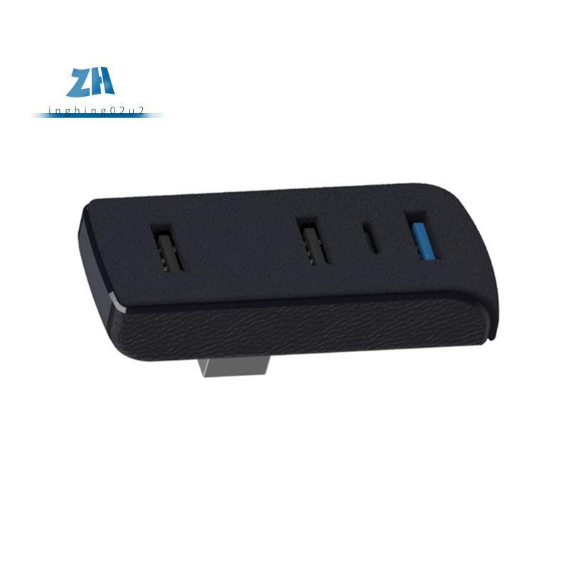 กล่องถุงมือ Docking Station USB Hub Ports รถ 4-In-1 USB Extender Charger สําหรับรุ่น 3 Y 3 + Y