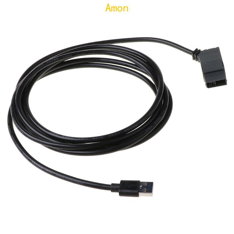 Amon USB Isolated Programming Cable สําหรับ Siemens LOGO Series PLC สาย USB-LOGO 6ED10