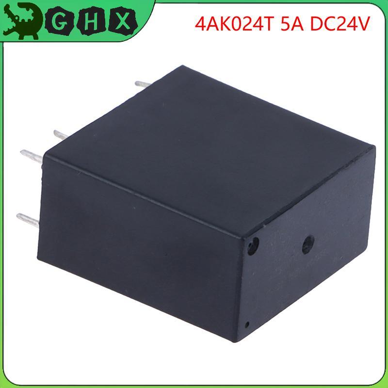 BlowGentlyWind 1PC 24V รีเลย์ F4AK024T 24VDC 5A 6Pins BGW