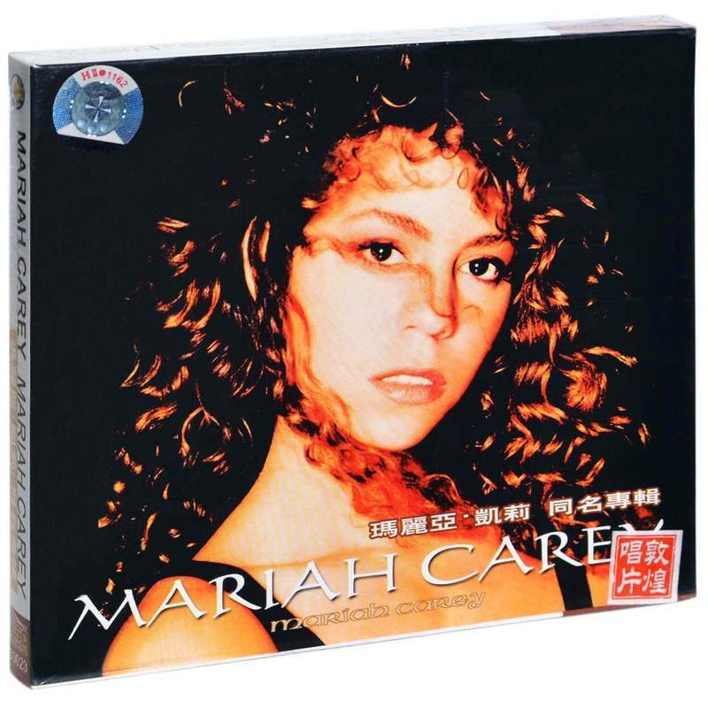 บันทึกของแท้ Mariah Carey อัลบั้มชื่อเดียวกัน Mariah Carey CD+Lyrics Book ยุโรปอเมริกันยอดนิยม 5/7/1