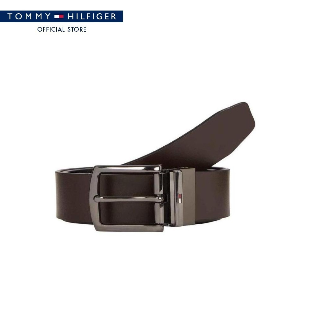 Tommy Hilfiger เข็มขัด ผู้ชาย รุ่น AM0AM13012 0HD - สีน้ำตาล