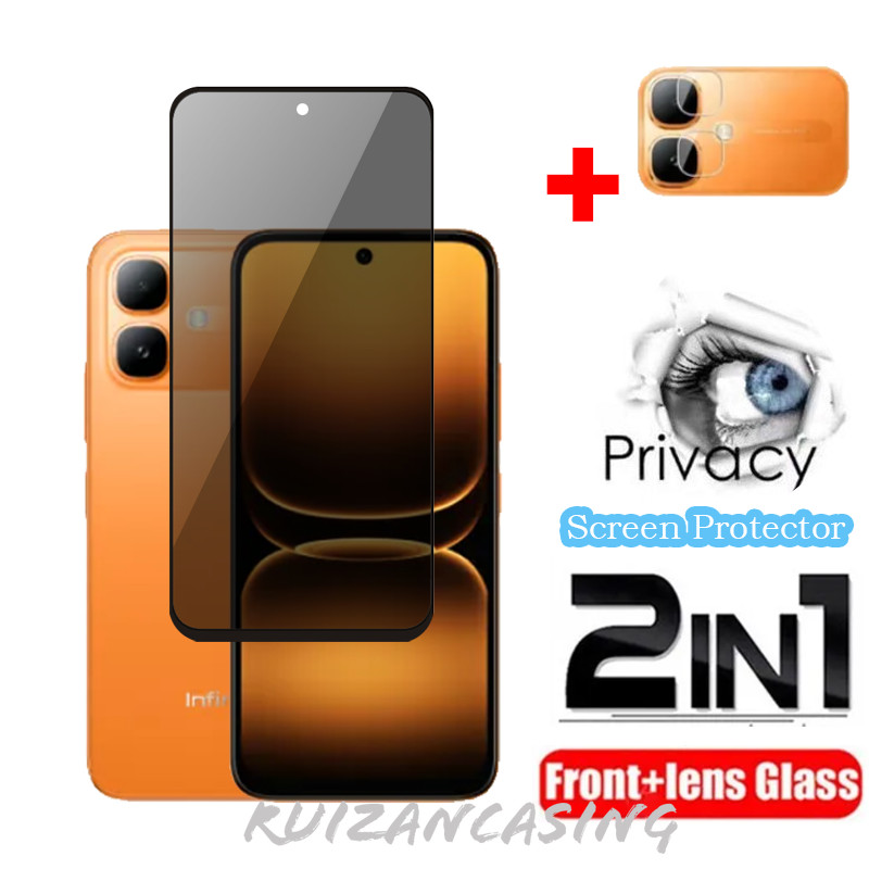 สําหรับ Infinix Smart 20 5G Smart20 2026 กระจกนิรภัยส่วนตัว Anti-Spy Full Screen Protector Anti Peek FilmAnti Peek Privacy Cover