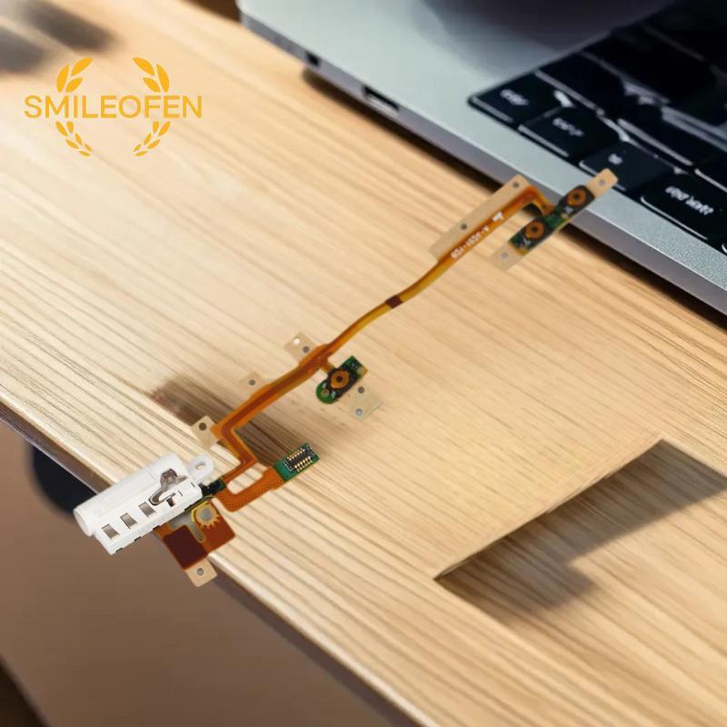 [Smileofen] ใหม่ Power Audio Ja Volume Button Flex Cable สําหรับ IPod Nano 6 6th Gen White Replaceme