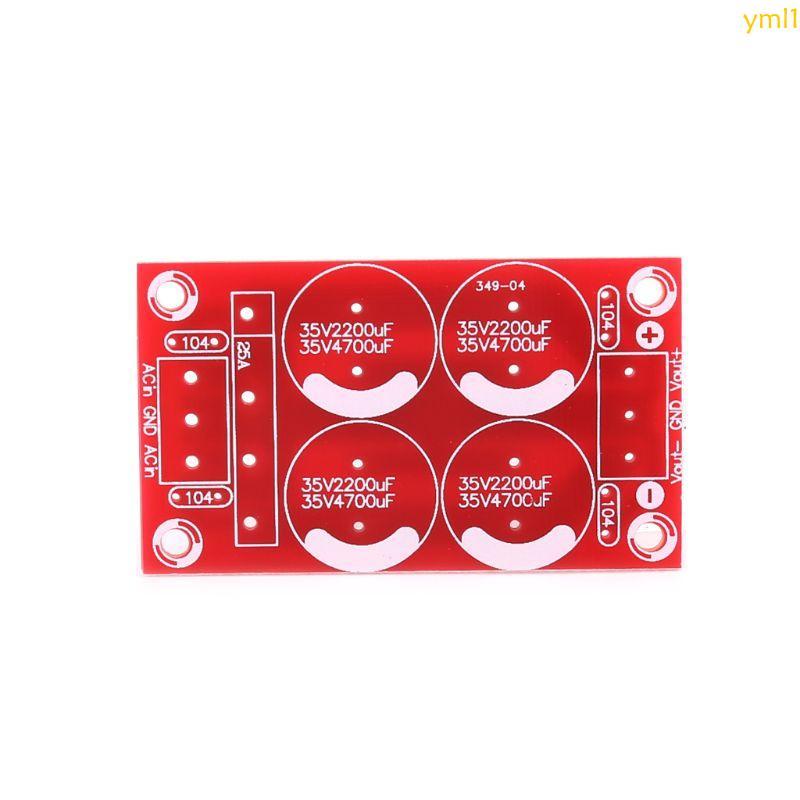 Yml1 Rectifier Filter Power Supply Board แรงดันไฟฟ้าลบบวก Dual Power PCB B