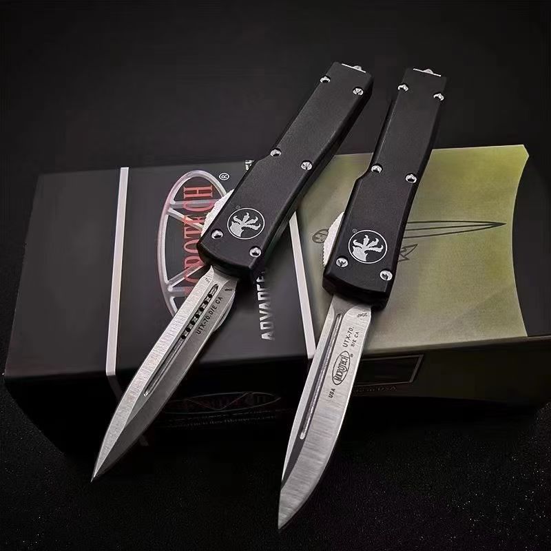Microtech ไมโครเทค UTX-70 (ทรัมเป็ต) D2 วัสดุก้าน: อลูมิเนียมการบิน  EDC