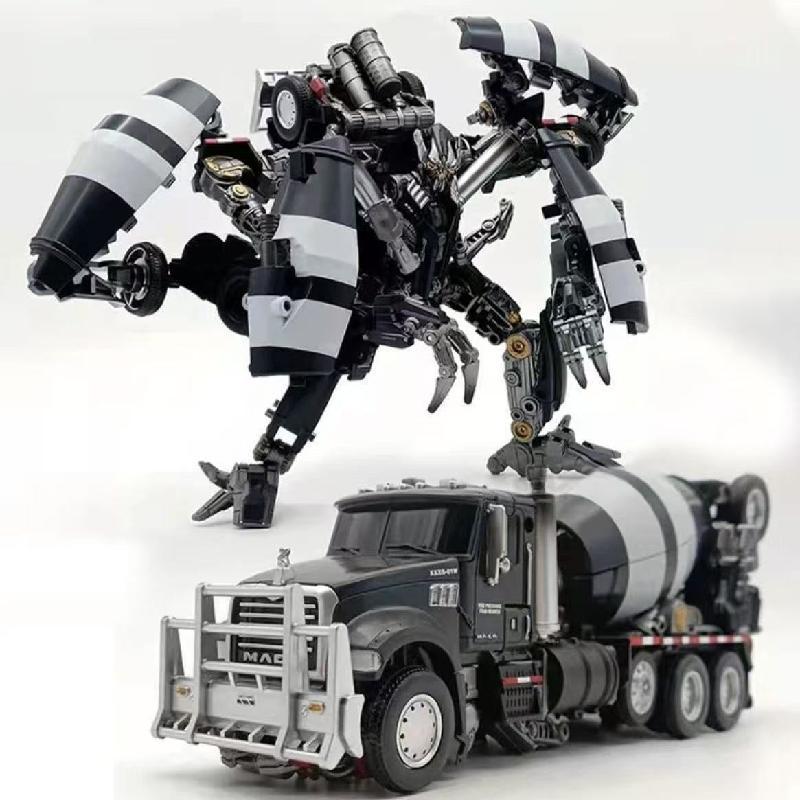 MT05 Mixer รถบรรทุกซีเมนต์วิศวกรรมรถบรรทุกเปลี่ยนของเล่น King Kong ภาพยนตร์รุ่นขยาย Hercules รุ่น