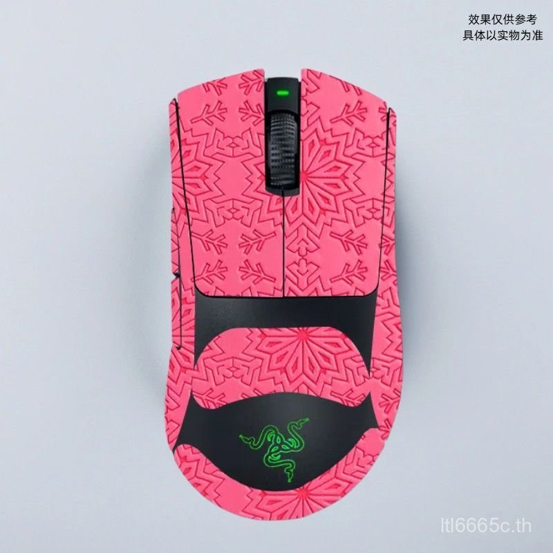 ยอดนิยม Razer DeathAdderV4/V4PRO/V4 รุ่นมืออาชีพเมาส์ลายหิมะสติกเกอร์กันลื่น Razer DeathAdderV3PRO
