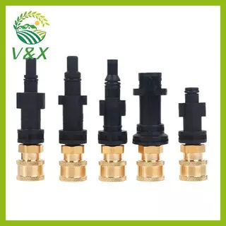 [Snowth] เครื่องซักผ้าความดัน Adaptor To 1/4 " Qui Release Connector หัวฉีดสําหรับเครื่องซักผ้ารถยนต์รดน้ํา Qui Connect Adapter [zkm]