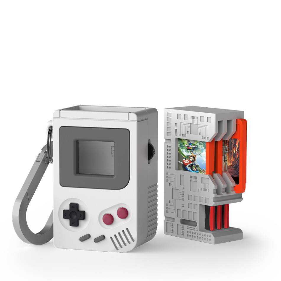 Korea Direct Mail.Lago Tribute to Nintendo W5 swtch Game Card Storage Creative จี้พวงกุญแจ