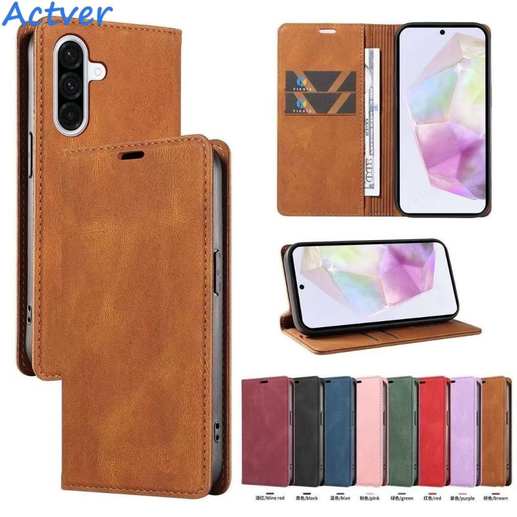[ส่งจากไทย]เคส ฝาพับ Xunte 3 สำหรับ Samsung A57 A07 A17 A20 A30 A56 A06 A10 A36 S24 A55 A35 A25 A15 A05 A05s A54 A34 A24 A14 A04S A02S A03S ราคาถูก Shopee Lazada