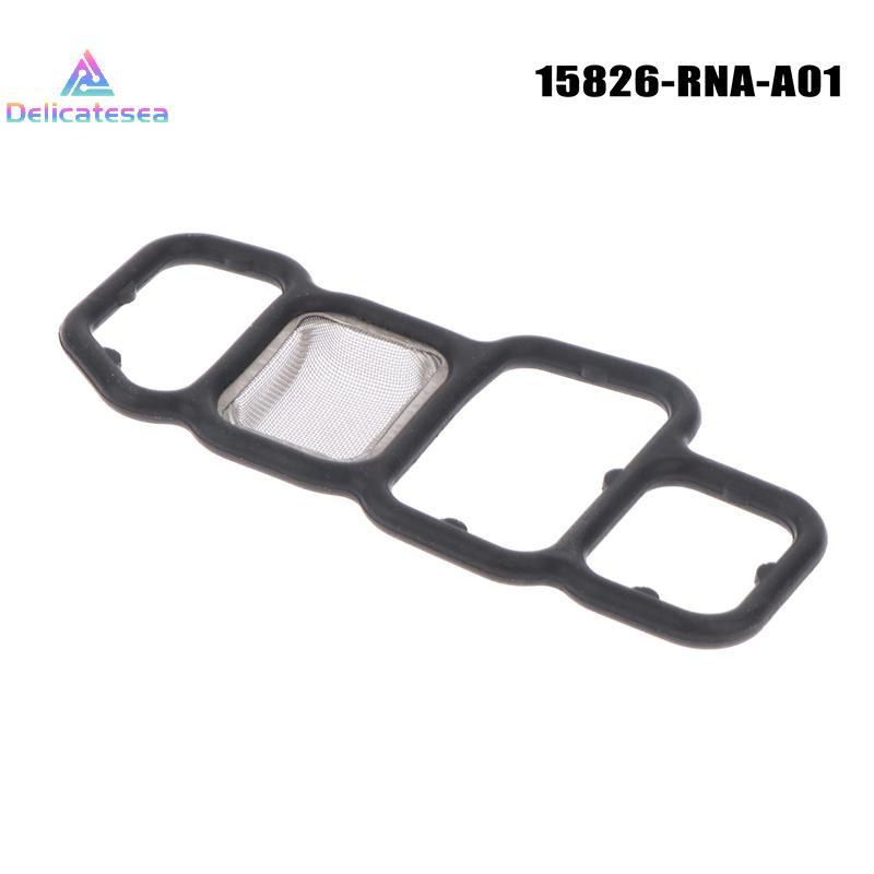 [Delicatesea] VTEC Spool Valve Filter 15826-RNA-A01patible พร้อม Civic 2006-2014 Accord ปะเก็นกรอง 1
