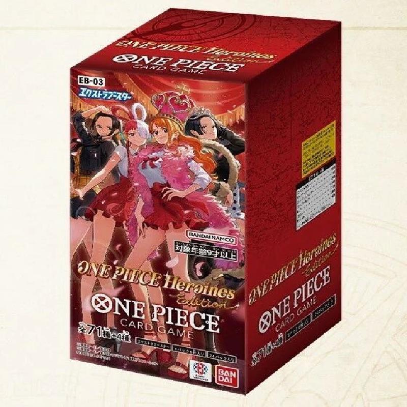 Bandai Japanese One Piece EB03 Booster Pack One Piece Plus Booster Pack EB03 Heroine Version