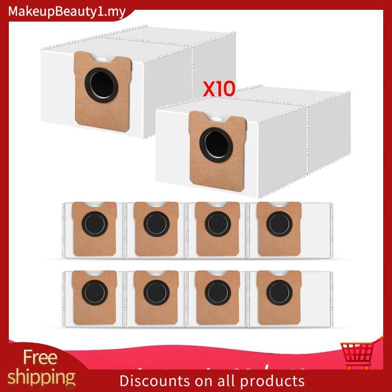 ถุงเก็บฝุ่นแบบใช้แล้วทิ้ง 10 แพ็คสําหรับอุปกรณ์เสริมเครื่องดูดฝุ่นหุ่นยนต์ Omni C20/C10