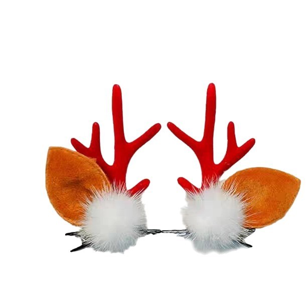 กิ๊บติดผมธีมเรนเดียร์คริสต์มาสใหม่ KPD2