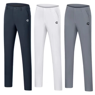 TM GOLF กางเกงกอล์ฟผู้ชาย micro-elastic สำหรับฤดูร้อน ระบายอากาศได้ดี ใส่ง่าย เหมาะสำหรับการฝึกซ้อมและเล่นกอล์ฟ