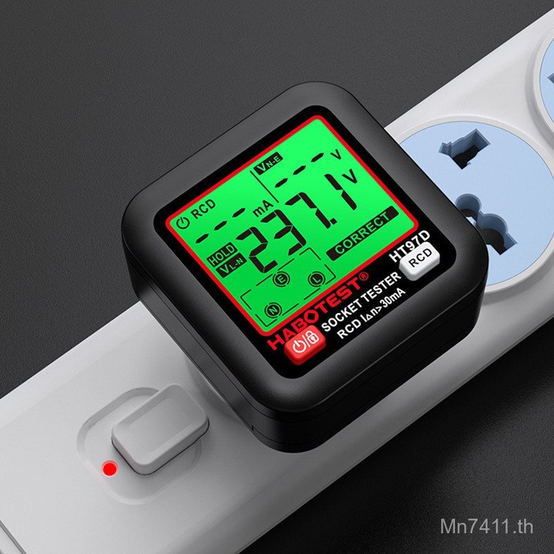 เครื่องทดสอบซ็อกเก็ตผลิตภัณฑ์ใหม่ปลั๊ก Huabo Tester HT97EHT97B & Phase Line HT97D Detection & 5504