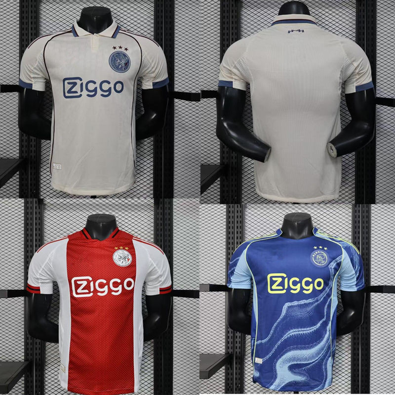 2025 2026 Player Issue Jersey Ajax New Home Away Third Jersey